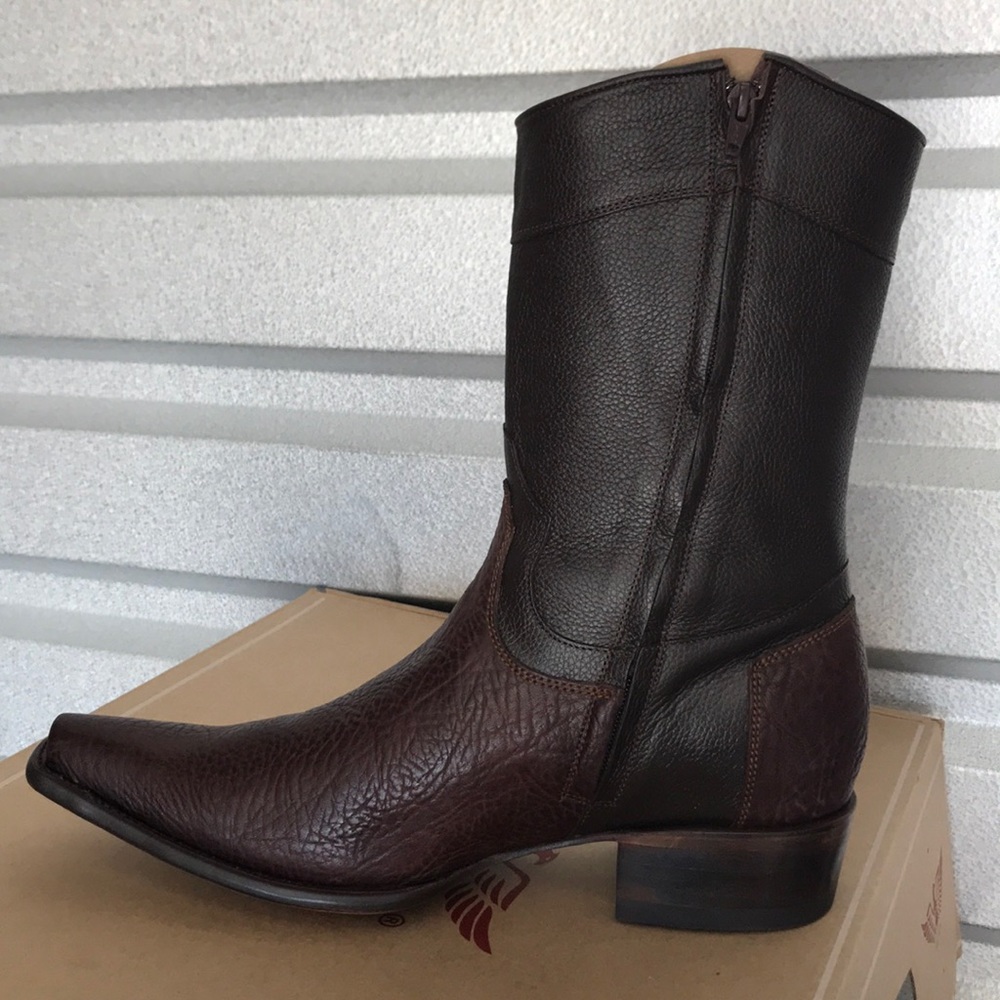 RUDEL Western Boot Bullshoulder leather+zipper - Picture 5 of 6